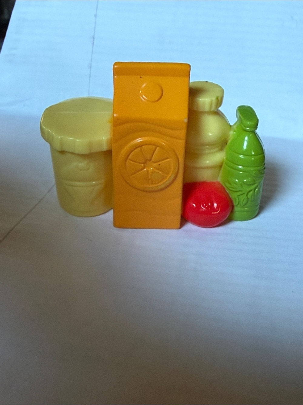 Fisher Price Loving Family Dollhouse Food Groceries Juice Milk Veggies